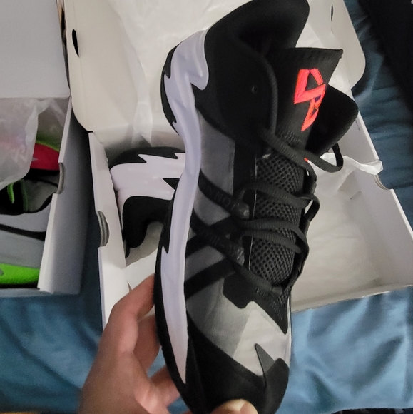 New nike air Jordan One Take 3 men's size 11 white , black , bright crimson. - Picture 12 of 16